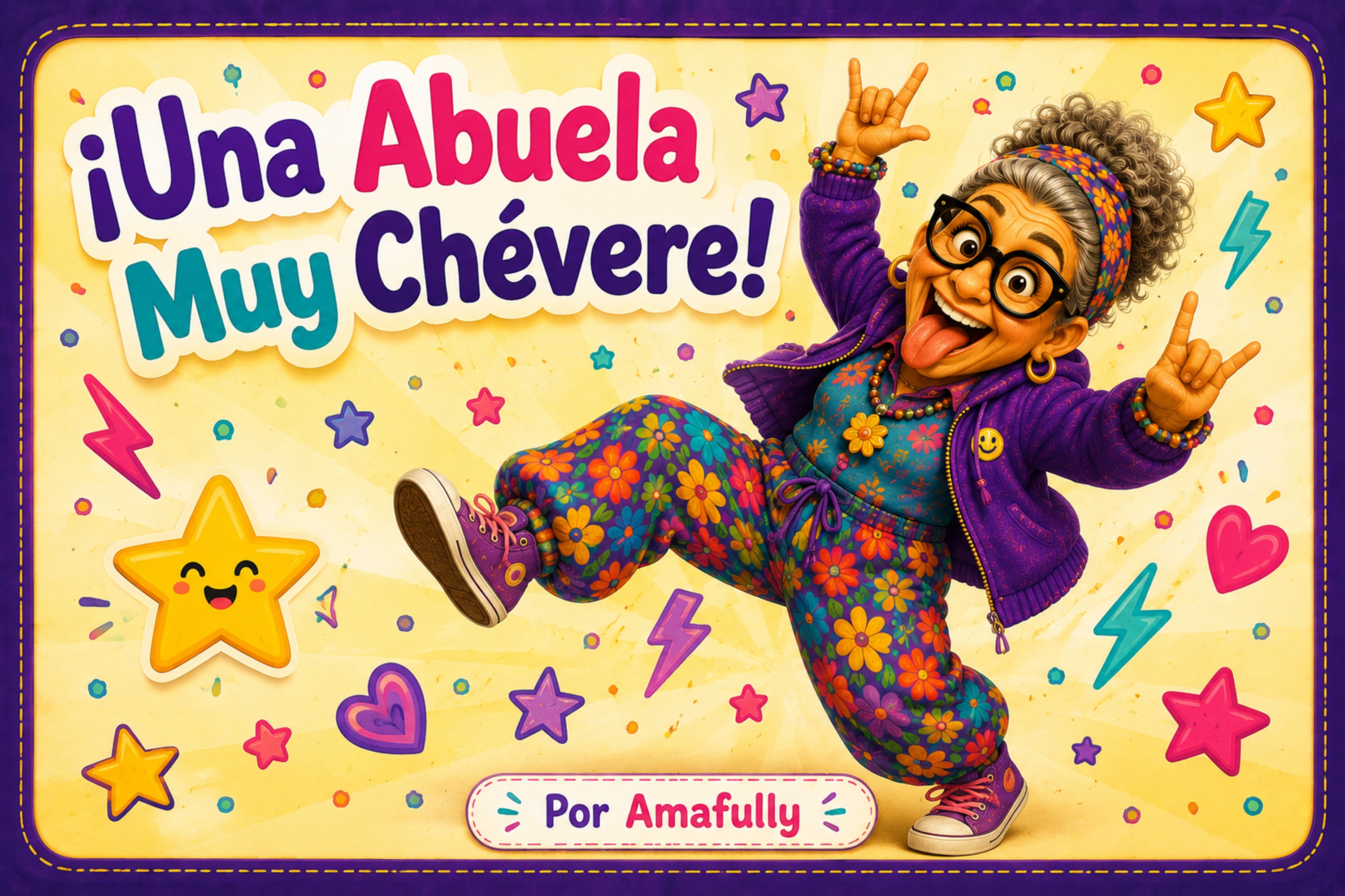 Una Abuela Muy Chévere book cover