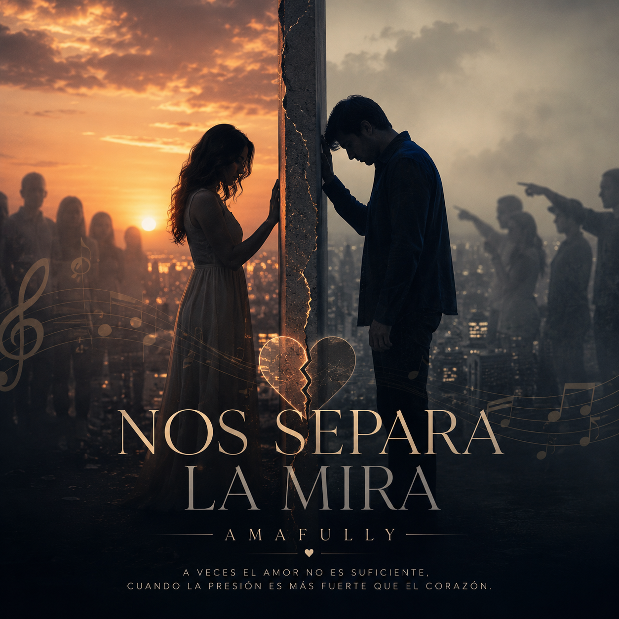 Nos Separa la Mira cover